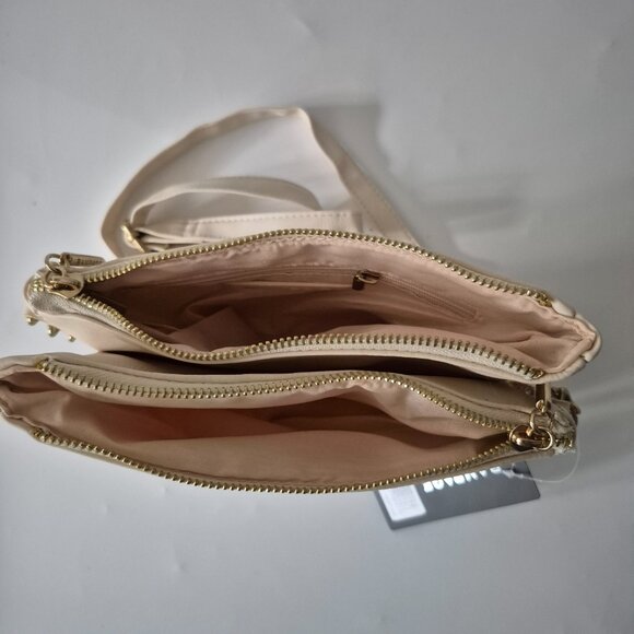 Rampage Crossbody handbag. Neutral (bone) color. - Picture 2 of 2